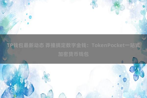 TP钱包最新动态 莽撞搞定数字金钱：TokenPocket一站式加密货币钱包